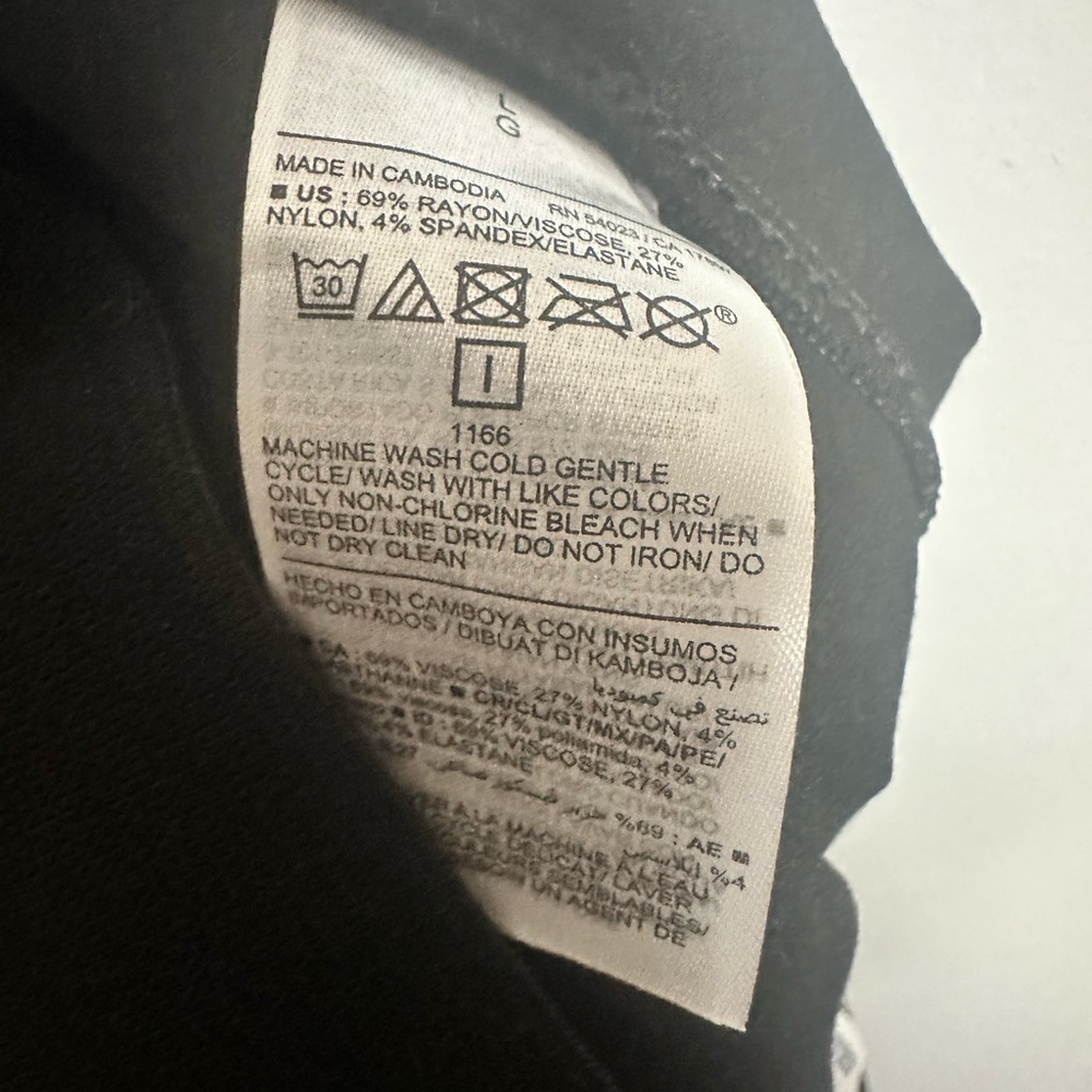 Old Navy Women’s L Black Skinny Pants New - Picture 7 of 7